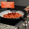 IMUSA USA Premier Ceramic Nonstick Fry Pan with Cool Touch