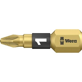 WERA 056700 Vera Diamond Coated Driver Bit, Blade Size PZ1