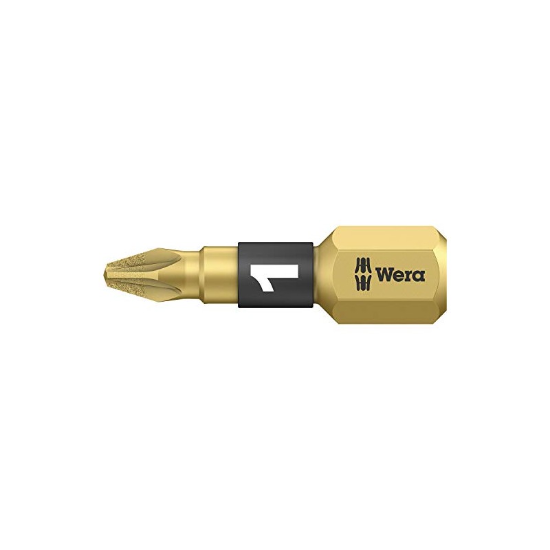 WERA 056700 Vera Diamond Coated Driver Bit, Blade Size PZ1