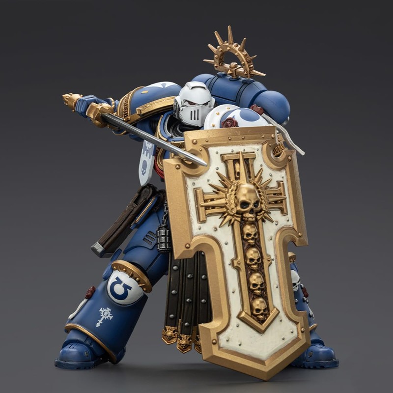 JOYTOY Warhammer 40,000 1/18 Action Figure Ultramarines Torvald with Power