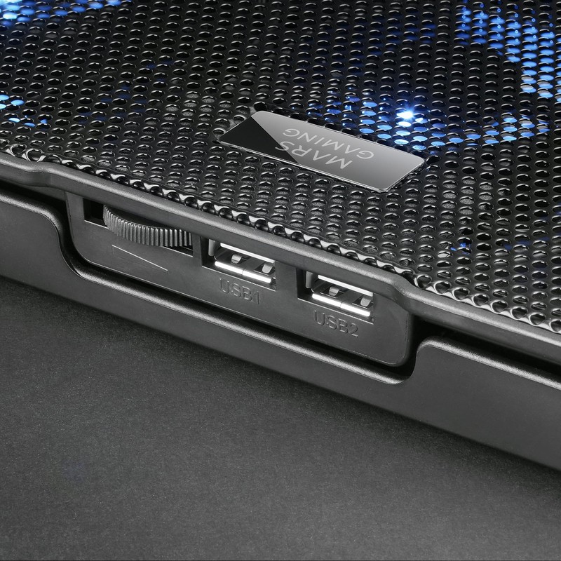 Mars Gaming MNBC23, Cooling Base and Stand 16 Inches, 6