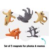 Kikkerland Cat Yoga Magnets (MG89)