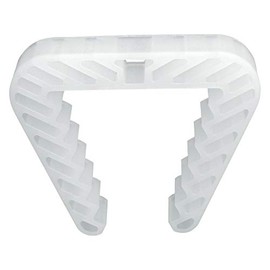 Danto Pack of 10 Window Clamps for Frame Thickness 3.0 to 5.0 cm, Transparent