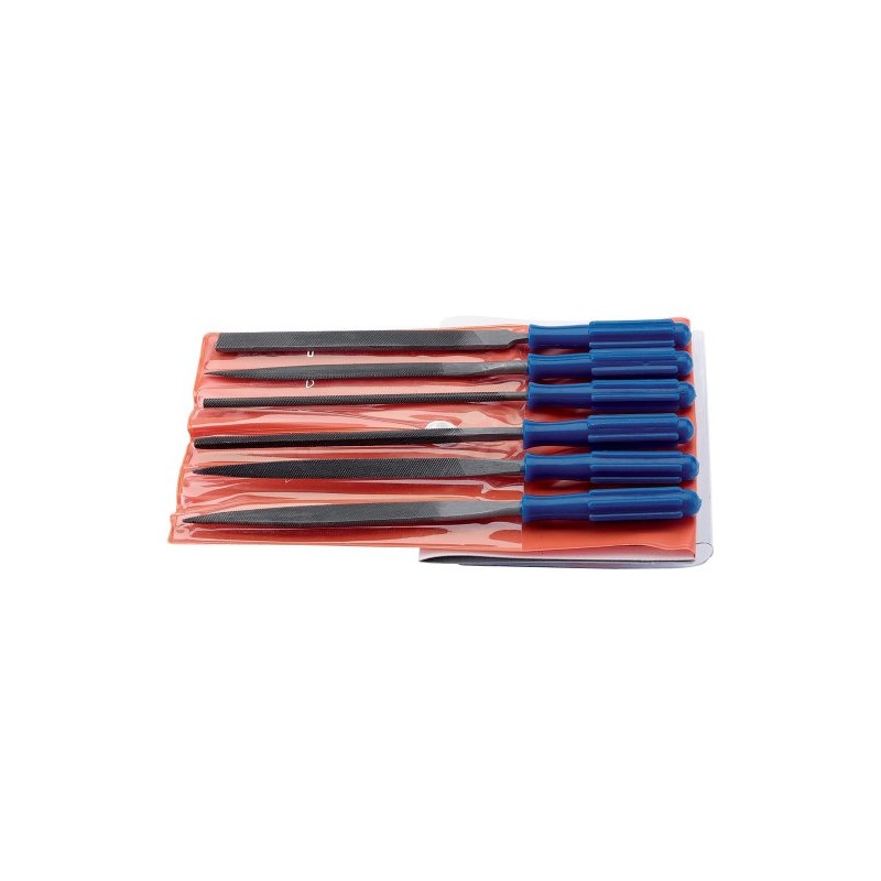 Draper 14185 Warding File Set with Handles, 100mm, 6 Pcs