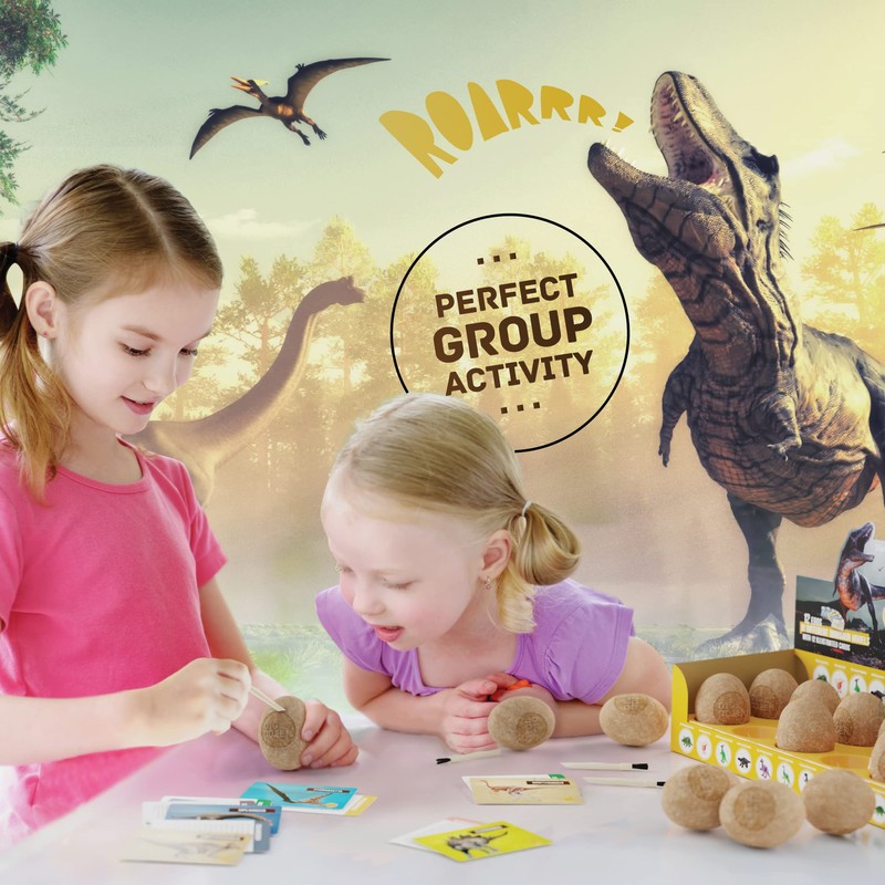 Dig a Dozen Dino Egg Kit for Kids - Dinosaur