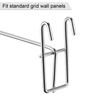 sourcing map Grid Wall Hooks Store Garage Storage Wall Organizers