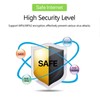 Portable WiFi Hotspot, 4G WiFi Mobile Hotspot Support 8‑10 Users,