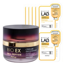 Tony Moly Bio EX Cell Peptide Fill-up Cream + Master Lab Propolis Mask Sheet 10 sheets free / 토니모리 바이오 이엑스 셀 펩타이드 필업 크림+마스터랩 프로폴리스 마스크시트 10매 증정