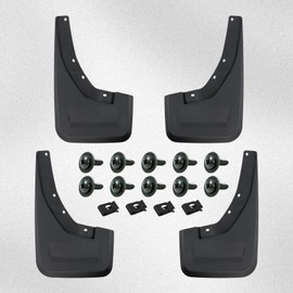 LMDLTD Mud Flaps Mud Guards Replacement for 2021-2024 Dodge Ram 1500 TRX Front Mudflap and Rear Mudguard No Drilling Required 4pc Set