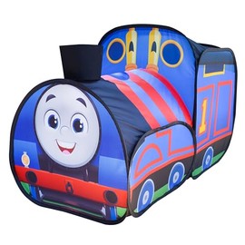 Thomas The Tank Engine - Tienda de campaña desplegable extragrande, casa de juegos para interiores para niños, se pliega para un fácil almacenamiento, juguetes de Thomas y sus amigos para niños pequeños y mayores de 3 años