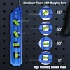WORKPRO 8-Inch Magnetic Torpedo Level, Aluminum Alloy Construction, 4 Bubble