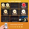 Camping String Lights, 4 in 1 Quick Storage 33FT Rechargeable