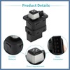 SWITCHRISE Front Car Mirror Switch Black Plastic Metal Fit for