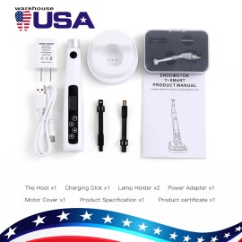 AZDENT Dental Cordless LED Endo Motor 16:1 /Apex Locator Root Canal Finder - Endo Motor Y-smart