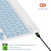 UX030 Lightweight Keyboard and Mouse with Background RGB Light, Multi