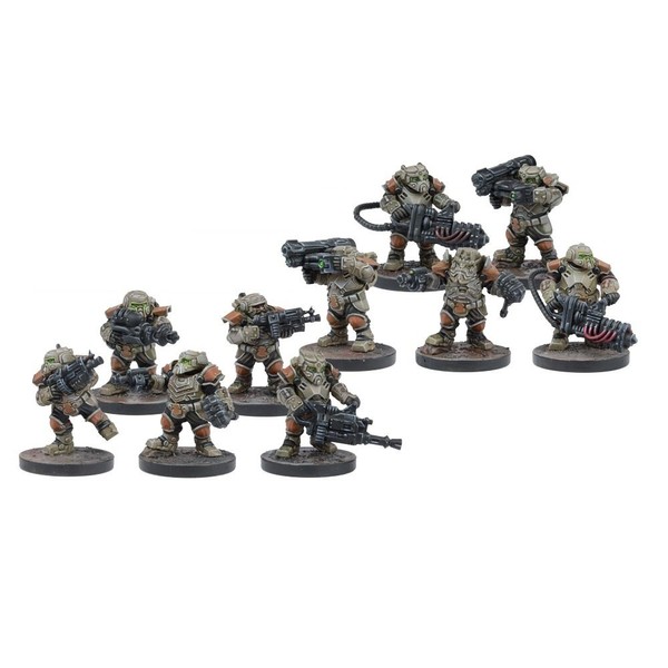 Mantic MGWPF301 Steel Warriors Play Set, Multi-Colour