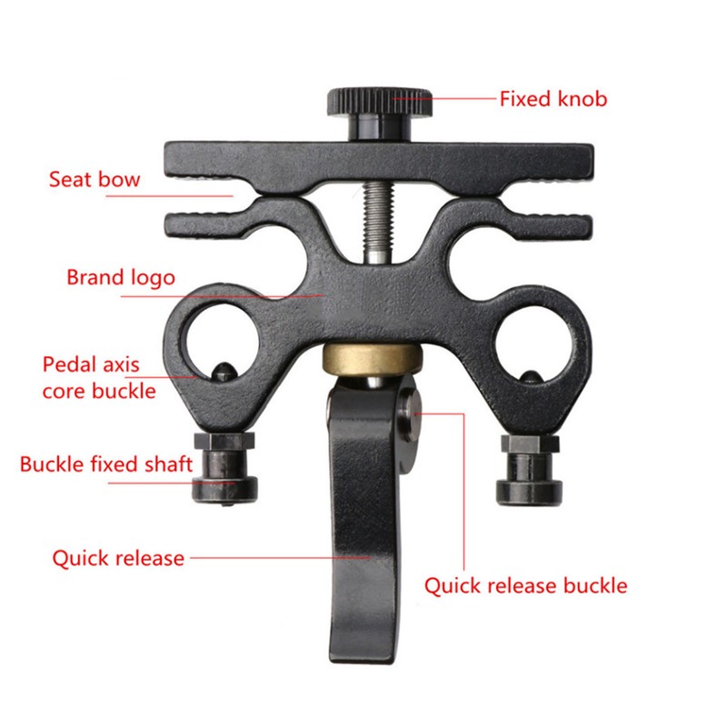 Folding Bike Quick Release Pedal Holder Bike Folding Pedal Bracket
