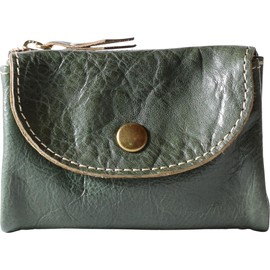 SiNCERO wr-3003 Key Case, Smart Key Compatible, Himeji Leather, Men's, Women's, Genuine Leather, Made in Japan, Coin Purse,, green