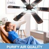 12 Pack Ceiling Fan Filters for Blades Activated Carbon, Fan