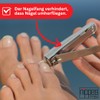 nippes Solingen Nagelknipser | Mit praktischem Nagelfang | Länge 8