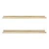 MCS Industries MCS 68912 Natural Woodgrain 35 Inch Set, Set