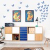 SAOROPEB Butterfly Wall Stickers, 48 Pcs 4 Styles 3 Sizes,