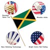 Jamaica Stick Flag, Jamaican Small Mini Hand Held Flags, Small