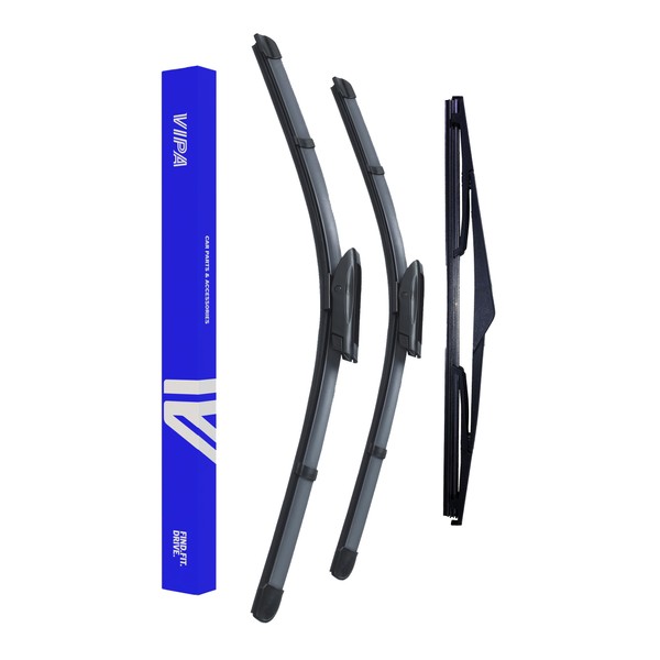 Premium Vipa Wiper Blade Set | fits: FIAT QUBO MPV