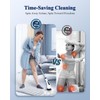Electric Spin Scrubber for Cleaning Bathroom: Cordless Power Shower Scrubber