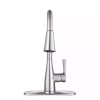 Glacier Bay Sadira Pull-Down Sprayer Kitchen Faucet in Stainless Steel