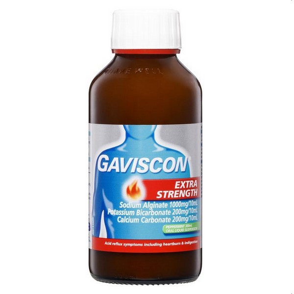 Gaviscon Extra Strength Heartburn And Indigestion Relief Peppermint Flavour 300mL