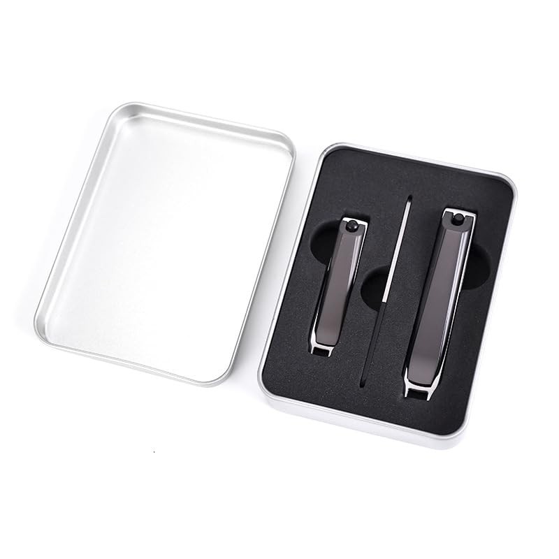 Nail Clippers, Splash-Resistant, Rust-free, Sharp, Includes Files, For Both Hands