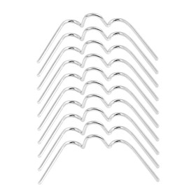 sourcing map Universal Motorcycle Fastener Spring Clip for Headlight 10pcs