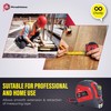 7.5m 25ft Tape Measure, Auto-Lock, Extra Wide 25mm Blade, Metal