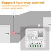 2Pcs Matter Smart Switch 16A Mini DIY Light Switch Relay