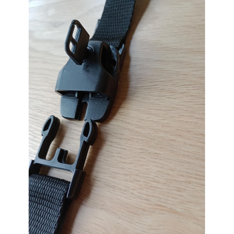 Oasis LocStrap x 2. Fully Lockable Strap for Wheelie bin