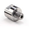Lathe Headstock Spindle Reducing Adapter with Thru Hole for Vacuum