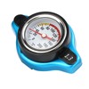 Aluminum Alloy Radiator Cap with Temperature Gauge Pressure Adjustment Leakproof