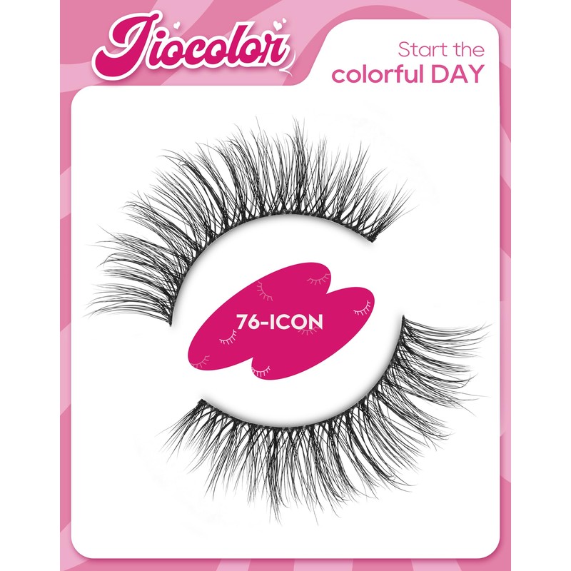 Cat Eye Lashes Light Short Eyelashes Natural Look Thin Band