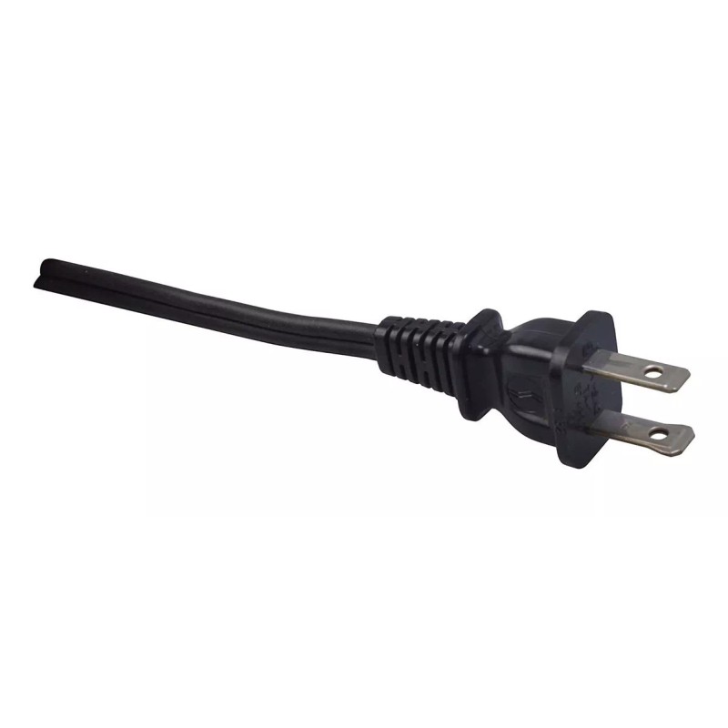 Woods 293 2-foot Hpn Mini Plug Appliance Cord, Negro