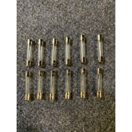 Cooper Bussmann - Littelfuse 1A amp 250v AGC Fast/Normal Blow Fuse - Arcade Pinball Buss Littelfuse -12 Pack