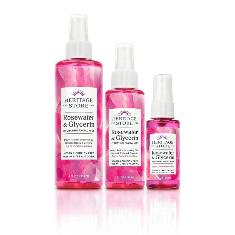 Rosewater & Glycerin:_8oz_Mist