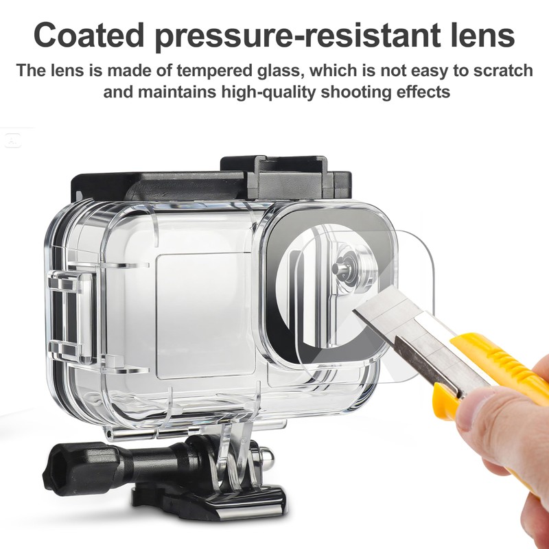 FitStill 50M/164FT Waterproof Case for DJI Osmo Action 5 Pro/Action