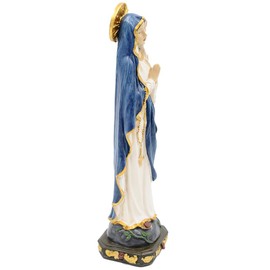 Comfy Hour 6" Religious Praying Virgin Mary Statue, The Blessed Mother, Home Madonna Figurine