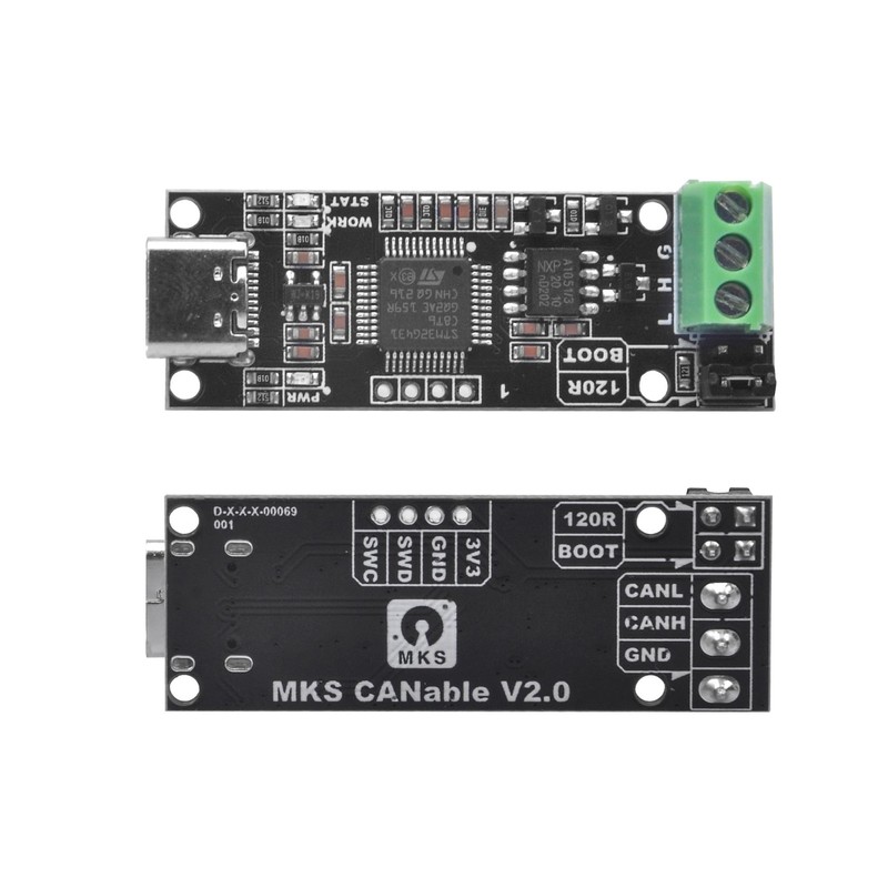 KOOKYE MKS CANable 2.0 USB-C to CAN Adapter Analyzer, Supports