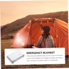 BIUDECO 1pc Double-Sided Emergency Insulation Blanket Compact Aluminum Foil Thermal