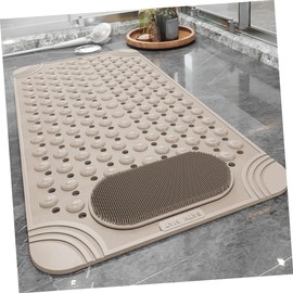 CAXUSD Exfoliating Foot Scrubber Mat with Cups for Shower Non- Bathing Cushion for Foot Massage and Dead Skin Removal Design
