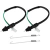 VGOL 2Pcs Motorcycle Rear Brake Switch with Spring Suitable for