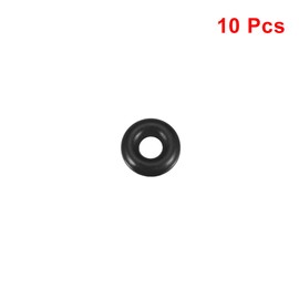 sourcing map Pack of 10 O Ring Seal 6 mm x 14 mm x 4 mm Metric Nitrile Rubber Sealing Rings Rubber for Cream Dispenser Pump Quick Coupling Transfer Adapter Watch Seals