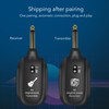 Wireless Guitar System 20Hz to 20KHz UHF Rechargeable Guitar Transmitter